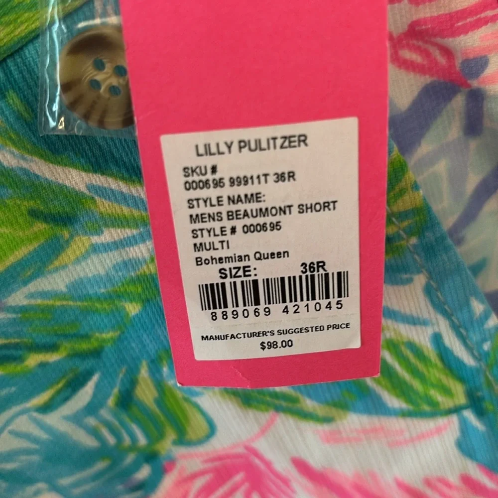 Men’s Lilly Pulitzer shorts size 36 - Picture 5 of 6